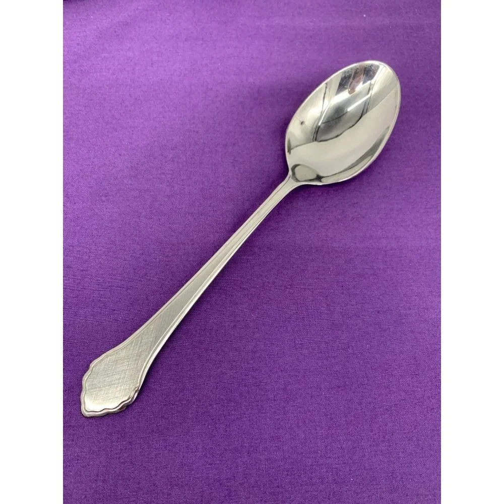Oneida LTD WM Rogers Deluxe Stainless Flatware Summer Mist Autumn Glow Tablespoo